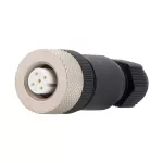 EATON 179547 IP67 SmartWire-DT plug connector with 5-conductor socket for screwing in place for SmartWire-DT round cable
