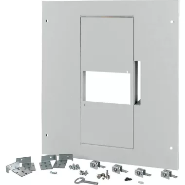 EATON 180489 Front plate, NZM4, 4p, withdrawable + remote operator, W=600mm, grey