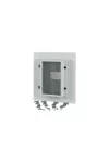EATON 180500 Front plate 1xNZM4, 4P, fixed mounting, rotary handle with interlock, IP55, WxH=600x650