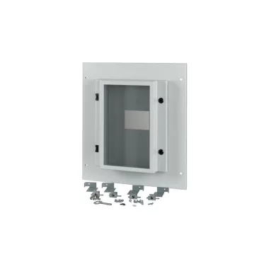 EATON 180500 Front plate, NZM4, 4p, fixed with mechanical interlock, W=600mm, IP55, grey