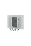 EATON 180503 Front plate 1xNZM4, 4P, fixed mounting, rotary handle with interlock, IP55, WxH=800x650