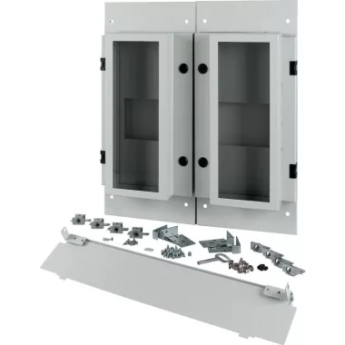 EATON 180505 Front plate, 2xNZM4, 3p, fixed, W=600mm, IP55, grey