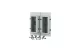 EATON 180507 Front plate, 2xNZM4, 3p, fixed with mechanical interlock, W=600mm, IP55, grey - 3