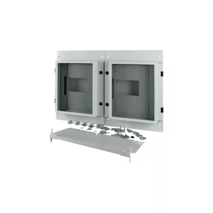 EATON 180518 Front plate, 2xNZM4, 4p, withdrawable, W=1000mm, IP55, grey