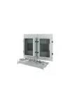 EATON 180519 Frontplate, 2xNZM4, 3 poles withdrawable + remote operator  W=800mm IP55, xEnergy