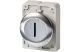 EATON 182930 Világító nyomógomb,30mm,lapos,fehér,"I"