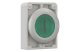 EATON 182932 Világító reteszelt nyomógomb,30mm,lapos,zöld,"I" - 6
