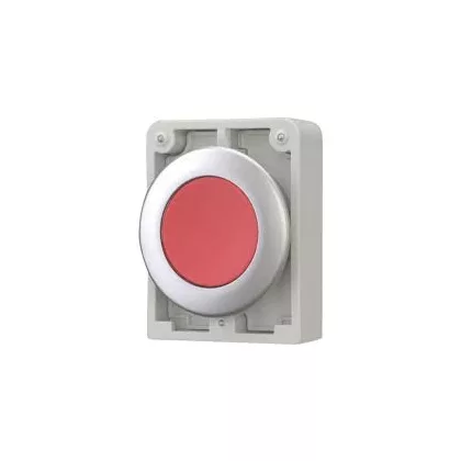EATON 182944 Reteszelt nyomógomb,30mm,lapos,piros