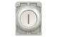 EATON 182962 Nyomógomb,30mm,lapos,fehér,"I"