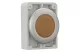 EATON 183292 Indicator light, RMQ-Titan, Flat, orange, individual facility for inscription, Metal bezel - 5