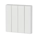 EATON 184591 Rocker quadruple, glossy alpine white