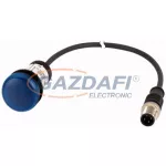 EATON 185119 Jelzőlámpa, 24V, kék, 0.2m kábellel, M12A, C22-L-B-24-P1