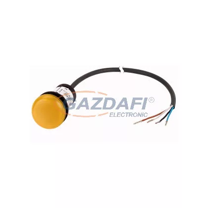   EATON 185143 Jelzőlámpa, 24V, sárga, 1m kábellel, C22-L-Y-24-P62