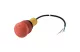 EATON 185182 Emergency stop/emergency switching off pushbutton, Mushroom-shaped, 38 mm, Turn-to-release function, 1 NC, 1 N/O, Cable (black) with non-terminated en - 3