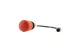 EATON 185184 Emergency stop/emergency switching off pushbutton, Mushroom-shaped, 38 mm, Pull-to-release function, 2 NC, Cable (black) with M12A plug, 5 pole, 0.2 m - 3