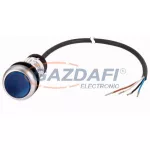 EATON 185585 Világító nyomógomb,24V,1Z,kék,1m,kábel