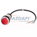 EATON 185587 Világító nyomógomb,24V,1Ny,piros,1m,kábel