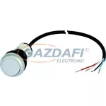 EATON 185588 Világító nyomógomb,24V,1Z,fehér,1m,kábel
