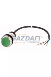 EATON 185625 Nyomógomb lapos,reteszelt,1Z,zöld,3.5m,kábel