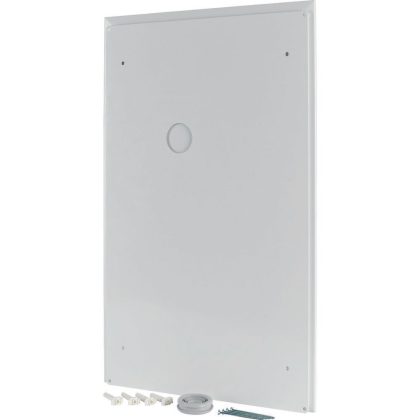 EATON 186291 3-row plaster shield, sheet steel, powder-coated, with opening for switching on the miniature circuit-breaker, reusable