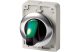 EATON 187024 Illuminated selector switch actuator, RMQ-Titan, With thumb-grip, maintained, 2 positions, green, Metal bezel - 3