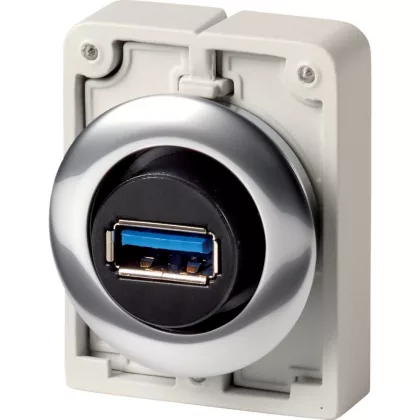 EATON 187082 USB 3.0 A/A csatlakozó, fémgyűrű