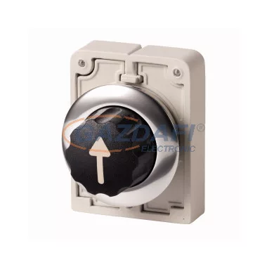 EATON 187107 Választókapcsoló,30mm,lapos,3 állású.,reteszelt, M30C-FWR3-X7