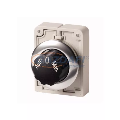 EATON 187108 Választókapcsoló,30mm,lapos,3 állású.,reteszelt, M30C-FWR3-X94