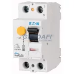   EATON 187400 Áram-védőkapcsoló 10kA 2pól. S/F típus 100A FRCMM-100/2/03-S/F (Fi-relé)