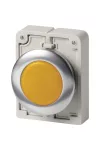 EATON 188046 Jelzőlámpa, süllyesztett, IP67, rozsdamentes acél gyűrű, sárga