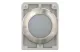 EATON 188048 Indicator light, RMQ-Titan, flat, white, Front ring stainless steel - 6