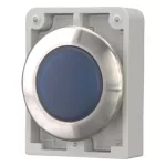 EATON 188051 Indicator light, RMQ-Titan, flat, Blue, individual facility for inscription, Front ring stainless steel