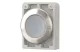 EATON 188058 Világító nyomógomb,fém,30mm,lapos,fehér, M30I-FDL-W