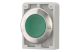 EATON 188060 Világító nyomógomb,fém,30mm,lapos,zöld, M30I-FDL-G