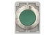 EATON 188060 Világító nyomógomb,fém,30mm,lapos,zöld, M30I-FDL-G