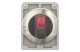 EATON 188079 Világító választókapcsoló,fém,30mm,lapos,2állású,piros, M30I-FWRLK-R