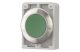EATON 188087 Pushbutton, RMQ-Titan, flat, momentary, green, blank, Front ring stainless steel - 3