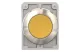 EATON 188088 Pushbutton, RMQ-Titan, flat, momentary, yellow, blank, Front ring stainless steel - 6