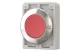 EATON 188094 Nyomógomb vezérlőfej, süllyesztett nyomógomb, reteszeléssel, rozsdamentes acél gyűrű, piros 