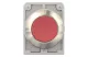 EATON 188094 Nyomógomb vezérlőfej, süllyesztett nyomógomb, reteszeléssel, rozsdamentes acél gyűrű, piros 