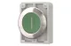 EATON 188101 Nyomógomb vezérlőfej, süllyesztett nyomógomb, reteszeléssel, rozsdamentes acél gyűrű, zöld I