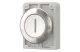 EATON 188104 Pushbutton, RMQ-Titan, flat, maintained, White, inscribed, Front ring stainless steel - 2