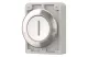 EATON 188104 Pushbutton, RMQ-Titan, flat, maintained, White, inscribed, Front ring stainless steel - 3