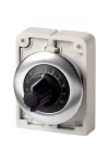 EATON 188110 Potenciométer, IP65, lineáris, rozsdamentes acél gyűrű, 47 kOhm