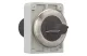 EATON 188120 Potentiometer, flat front, M30, 30.5 mm, Without scale/inscription, R 10 kΩ, P 0.5 W, Front ring stainless steel - 7