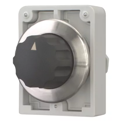   EATON 188138 Kapcsoló vezérlőfej, forgatható fej, reteszeléssel, rozsdamentes acél gyűrű, 4 állású