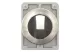 EATON 188181 Selector switch, RMQ-Titan, with thumb-grip, momentary, 3 positions, Front ring stainless steel - 4