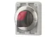 EATON 188199 Kapcsoló vezérlőfej, megvilágított, 2 állású, retesz. nélkül, rozsdamentes acél gyűrű, 40 fok, piros