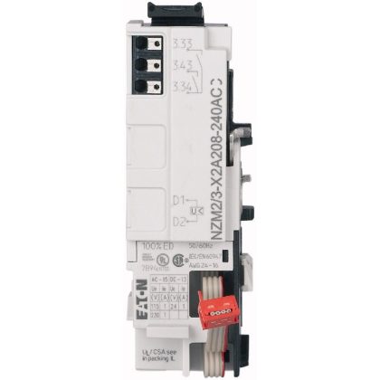 EATON 189722 Relay module for NZM2/3, configurable, 2NO, 24DC, 24-230AC, PI