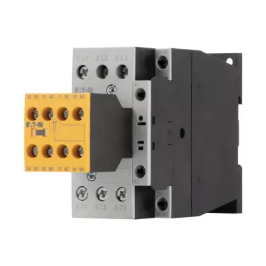 EATON 191712 Biztonsági kontaktorok 32A/15kW AC-3, 3pólus+2z+3ny érintkezõ, Uc=24VDC